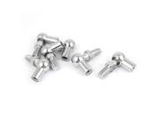 Unique Bargains M8 Male M6 Female Thread Gas Spring Ball Joint Connector Silver Tone 6Pcs