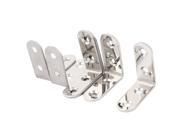 Unique Bargains 7pcs Furniture Fixing Hardware Corner Brace Angle Brackets 40mmx40mmx17mm