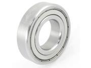 Unique Bargains Siver Tone Stainless Steel 62mm OD 30mm ID Deep Groove Ball Bearing