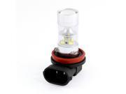 Unique Bargains H8 60W 12 SMD LED Projector Lens Headlamp Fog Driving Light Bulb White for Car