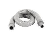 Unique Bargains Gray Plastic Drainage Pipe Tubing Hose 55cm Length for Air Conditioner