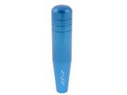 Authorized FZ P Teal Blue Metal Gear Shift Knob Shifter 150mm Universal for Car