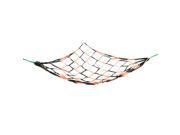 Unique Bargains Tri Color Summer Beach Nylon Mesh Sleeping Bed Hanging Hammock 1.9M x 1.5M