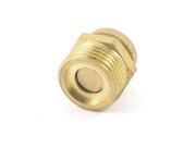 Unique Bargains Air Compressor 1 2 PT Male Thread Water Drain Valve Gold Tone