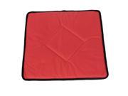 Unique Bargains 16.5 x 16.5 Sponge Nylon Portable Soft Warm Dog Pad Cat Pad Mat Red