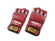 Unique Bargains Unique Bargains Adjustable Belt Adult Boxing Gloves for Free Combat Training Matches