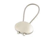 Unique Bargains Unique Bargains Alloy Oval Skipping Jumping Rope Keyring Keychain Hanging Decoration