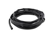Unique Bargains 12.7mm 3 1 Black Polyolefin Heat Shrink Tubing Sleeve Wrap Wire 5 Meters