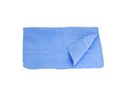 Vehicle Furniture Glass Cleaning Chamois Cham Sky Blue Soft Rectangle Towel