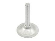 Unique Bargains 16mmx90mm Thread Round Base Adjustable Levelling Feet Furniture Glide