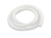 Plastic Air Conditioner Drain Pipe Water Hose 2 Meters Length White