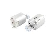 2 Pieces 3400RPM Load Speed DC 3 6V Cylinder Micro Vibration Motor 140 Model