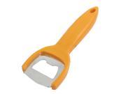 Unique Bargains Unique Bargains Family Multipurpose Orange Plastic Shell Bottle Opener Beer Can Cap Tool