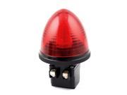 Red LED Bulb Screw Mounted Industrial Signal Alarm Light