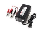 Unique Bargains US 2 Pin Plug Electric Bike Battery Charger Adapter 12V 30 100AH AC 100 240V