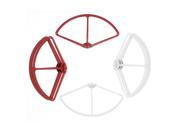 Unique Bargains DJI Phantom Propeller Prop Protector Guards Red White 10 Inches Long 8Pcs
