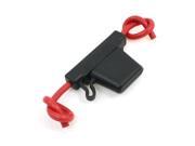 Unique Bargains Car Truck Water Proof Blade Fuse Holder Block w 8 AWG Wire