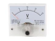Unique Bargains 85C1 V Panel DC Voltage Volt Analog Meter Voltmeter 0 20V