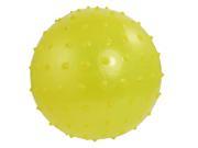 Gym Inflate Relaxing Exercise 17.5cm Diameter Massage Ball Yellow