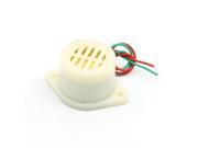 Unique Bargains FMQ 2724 50dB 24VDC Round Shape Music Sound Electronic Buzzer