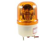 Unique Bargains DC 24V 10W Industrial Alarm System Yellow Rotating Warning Light Lamp LTE 1101