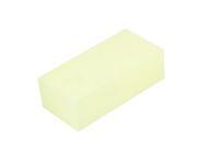 Durable Practical Auto Car Washing Sponge Cleaning Pad Yellow