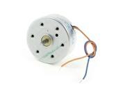 Unique Bargains 6V 0.03A 12000RPM 2 Wire Terminals Cylindrical Micro DC Motor
