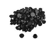 Unique Bargains Unique Bargains 5 16 Home Furniture Table Couch Chair Rubber Leg Tips Feet Pads Black 200 Pcs