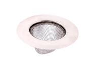 Household Stainless Steel Basin Wire Mesh Sink Strainer 73mm Dia