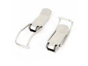 Unique Bargains 2 Set Spring Loaded Stainless Steel Draw Toggle Latch Hardware