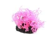 Aquarium Fish Tank Artificial Coral Reef Decor Ornament 9cm High Hot Pink