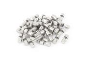 Unique Bargains 50pcs 10x4mm AC 250v 2A Slow Blow Acting Mini Miniature Glass Fuse Tube Micro