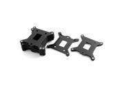 Unique Bargains 10 Pcs Plastic CPU Heatsink Cooling Holder Motherboard Bracket Clamp Black