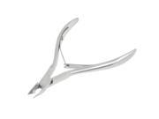 Unique Bargains Stainless Steel Beauty Tool Dead Skin Cuticle Nipper Manicure 3.7