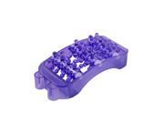 Unique Bargains Office Home Relaxation Sole Massage Tool Roller Foot Massager Purple