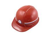 Unique Bargains Unique Bargains Red Hard Plastic Adjustable Building Factory Safety Hat Helmet