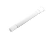 Plastic Extensible Flexible Water Drain Hose White 32.5cm Long