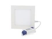 AC 85 265V 9W Energy Saving Square Warm White LED Panel Down Light Lamp w Drive