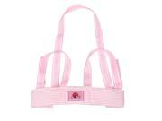 Pink White Stripe Kid Toddler Walker Safety Harness Padded Vest Keeper Strap