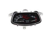 Unique Bargains 0 120km h Motorbike Analog Speedometer Odometer Gauge for Honda Princess