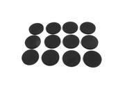 Unique Bargains 12 Pcs 45mm Dia Round Shape Anti Skid Self Adhesive Furniture Protection Pad