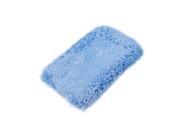 2 in 1 Durable Practical Microfiber Car Wash Sponge Dry Cleaning Pad Blue