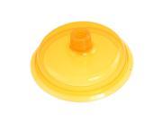 Clear Yellow 6.3 Dia Toilet Suction Plunger Cleaning Tool
