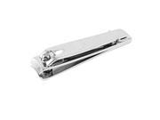 Unique Bargains Silver Tone Foot File Nail Clippers Trimmer Cutter Professional Make Up Trimming Tool