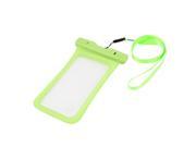 Touchable Diving Swimming Underwater Waterproof Mobile Phone Case Bag Green