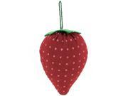 Unique Bargains Red Strawberry Shape DIY Pin Cushion Pillow Needles Holder Sewing Craft Kit