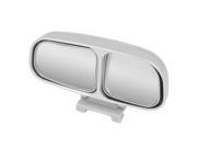 Unique Bargains Left Side Wide Angle Rear View Blind Spot Mirror Silver Tone for Truck Car