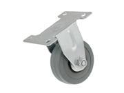 Unique Bargains Trolleys Metal Top Plate 2 Inch Rotating Wheel Caster