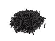 Unique Bargains 400Pcs Polyolefin 2 1 Heat Shrink Tubing Tube Sleeving Wrap Wire 3.5x30mm