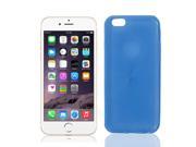 TPU Stripe Pattern Case Cover Blue w Protective Film for Apple iPhone 6 4.7